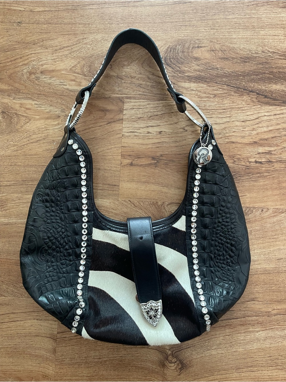 Super cute raviani zebra purse Y2K